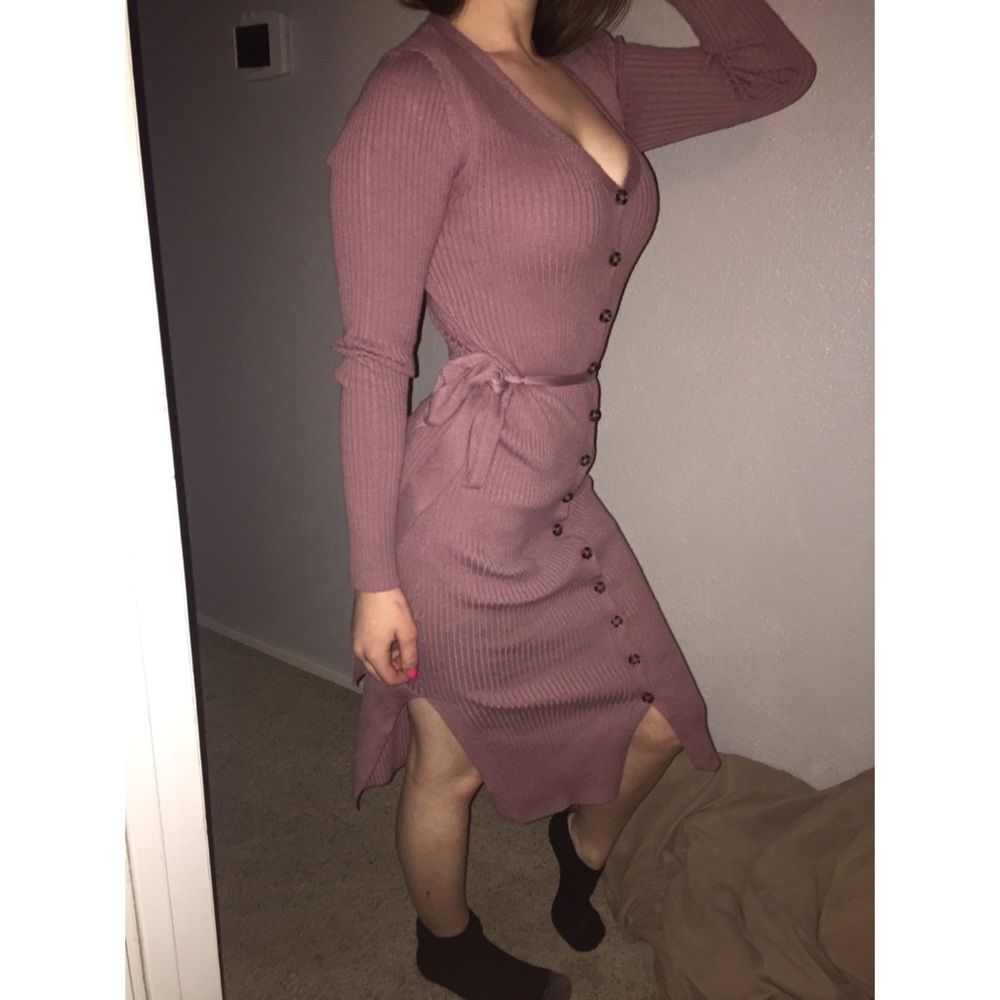 hippie rose pink dress size small